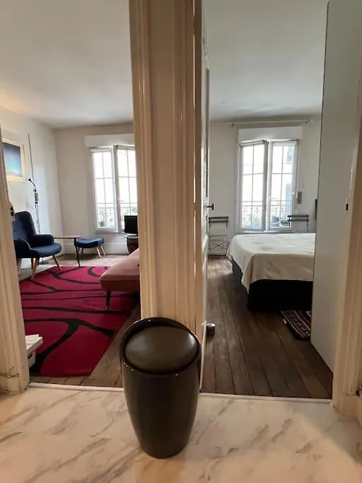 Apartament Montmartre Joli 2 Pieces Au Pied Du Sacre Coeur Paryż Francja